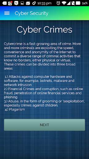 Cyber Security App screenshot 2