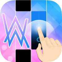 Tap Alan walker faded piano game logo