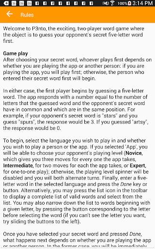 P3nto--The Five-Letter Word Game screenshot 10