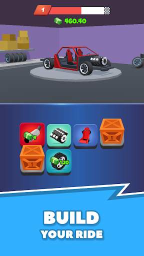 Night Race - Idle Car Merger screenshot 1