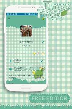 Tema Three Frogs Free screenshot 1