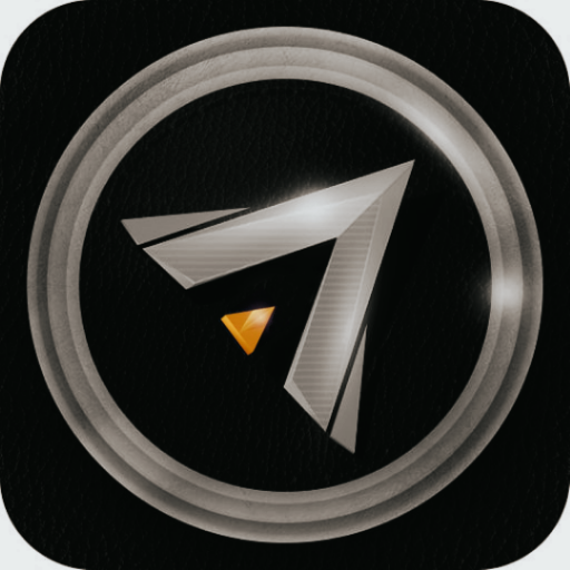 Black messenger | anti filter icon