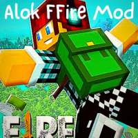 Alok FFire Skin Mod Minecraft logo