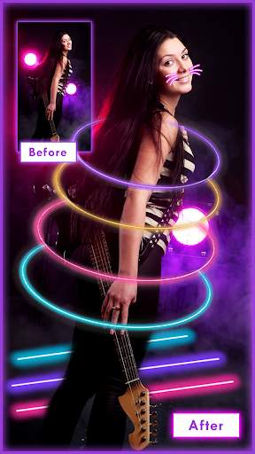 Neon Photo Editor 2020 - Neon Light Effect screenshot 4