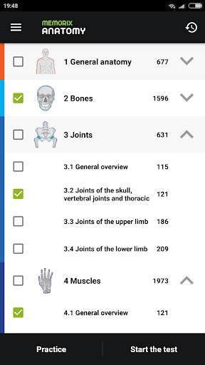 Memorix Anatomy QUIZ screenshot 1