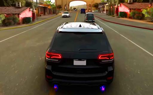 Prado Car Driving Simulator 3D screenshot 4