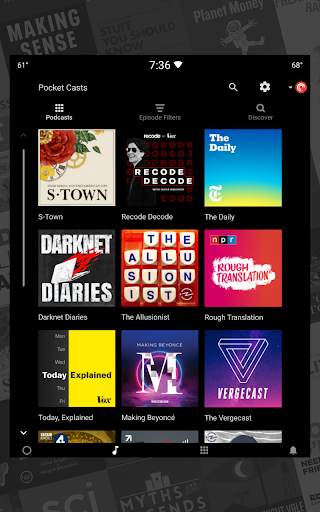 Pocket Casts - Podcast Player 26 تصوير الشاشة