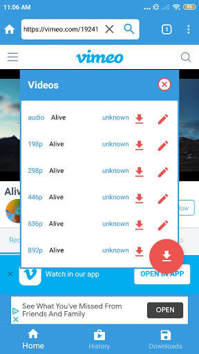 Nova video downloader-Download videos fast & free screenshot 2