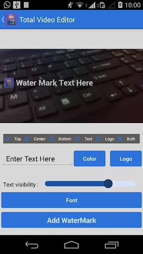 Total Video Editor screenshot 2
