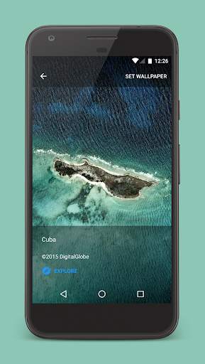 Earth Wallpapers -  Satellite imagery from Google screenshot 7