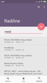 Radiline - an online radio screenshot 3