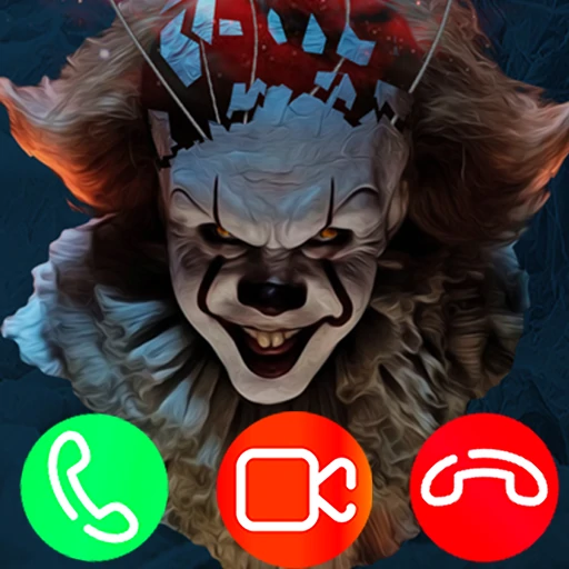 Pennywise Fake Video Call icon