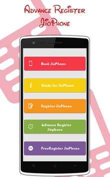 Advance Register Jio Phone screenshot 1