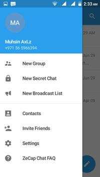 ZeCap Messenger screenshot 6