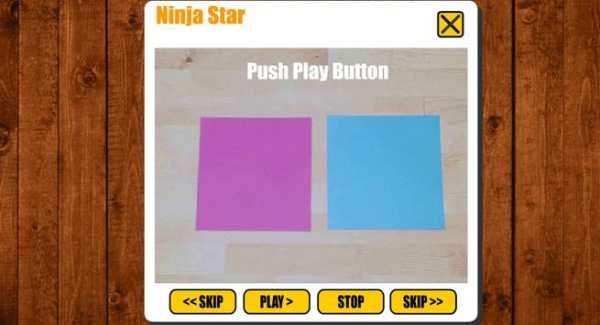 Origami Ninja Star app screenshot 3
