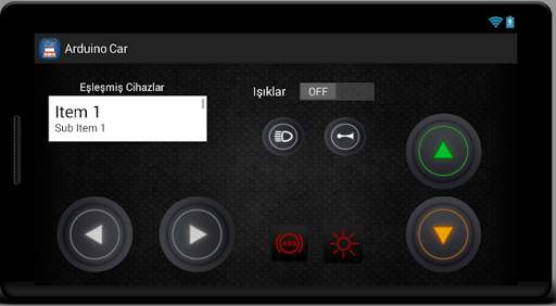 Arduino Car Control screenshot 2