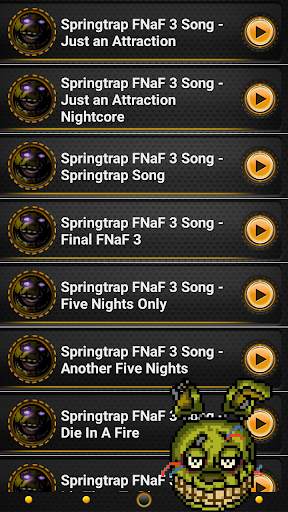 Springtrap Freddy Song Ringtones स्क्रीनशॉट 1