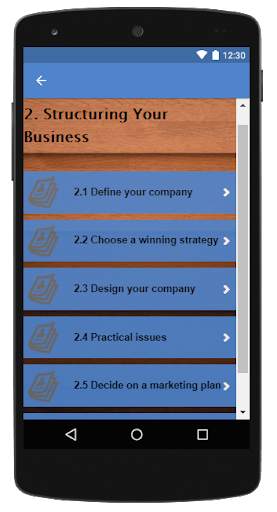 Write a Business Plan screenshot 4