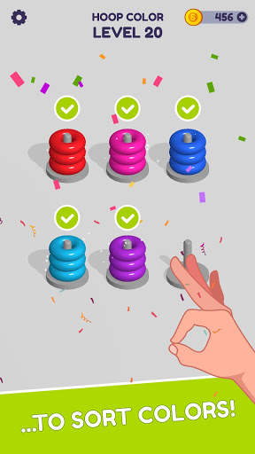 Hoop Stack Puzzle screenshot 2