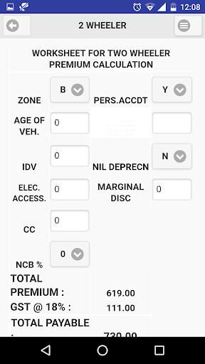 NIC Premium Calculator (Ad-Free) скриншот 4