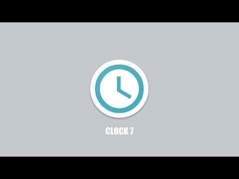 Clock 7 - Free  alarm and world clock screenshot 1
