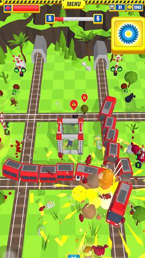 Train vs Zombies 3D screenshot 7
