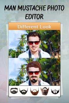 Man Mustache And Hair Style screenshot 1