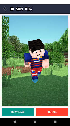 SPORT Skins - Messi, CR7 for Minecraft screenshot 5