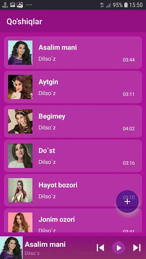 Dilso`z qo'shiqlari screenshot 5