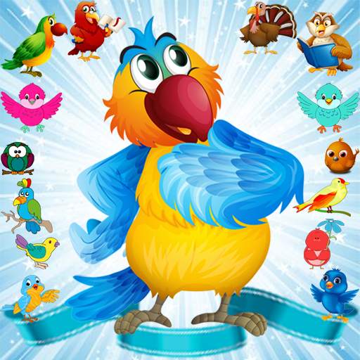 Memory matching games for kids free - Birds 5,2