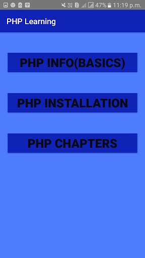 Php Learning screenshot 2