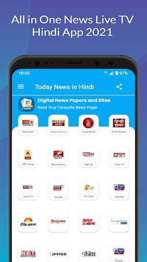 Today News in Hindi | Hindi News Live TV App 2021 screenshot 2