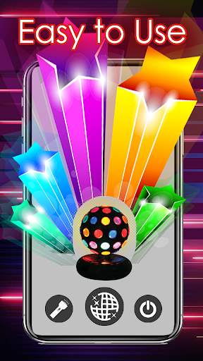 Disco Light with Color Flashli screenshot 2