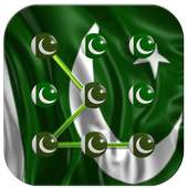 Pakistan Flag Pattern Screen Lock For 14 august icon