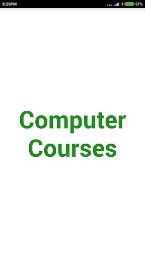 Computer Courses screenshot 1