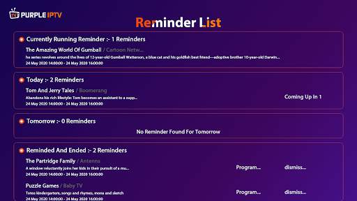 IPTV Smart Purple Player - No Ads screenshot 6