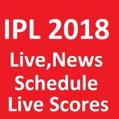 IPL 2018 (Players list,Schedules,Dream11 Helps) icon