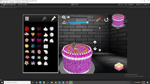 Cake icing real 3d cake maker screenshot 1