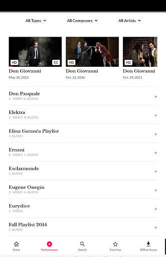 Met Opera on Demand screenshot 4