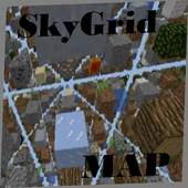 Map SkyGrid For Minecraft PE 1.0