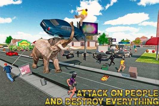 Angry Elephant City Attack screenshot 3