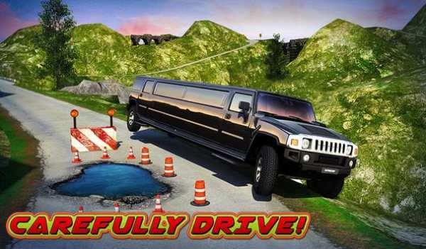 Offroad Hill Limo Driving 3D screenshot 13