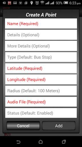Bus Announcer GPS screenshot 8