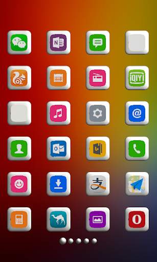 3d Icon launcher screenshot 1