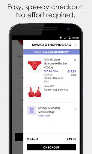 Shop for SAVAGEX screenshot 3