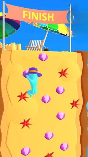 Idle Rock Climb Race screenshot 4