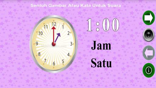 Belajar Membaca Jam & Waktu screenshot 2