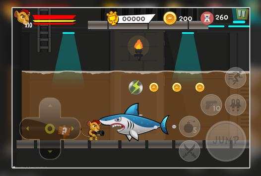 Lion Subway Guard Games скриншот 1