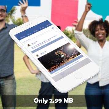Faster for Facebook Lite screenshot 2