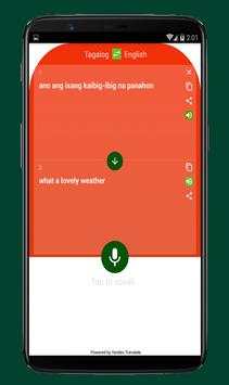 English to Tagalog Voice Translator screenshot 4